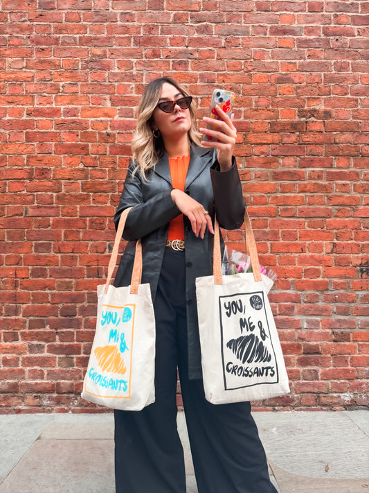 Croissant Tote bag