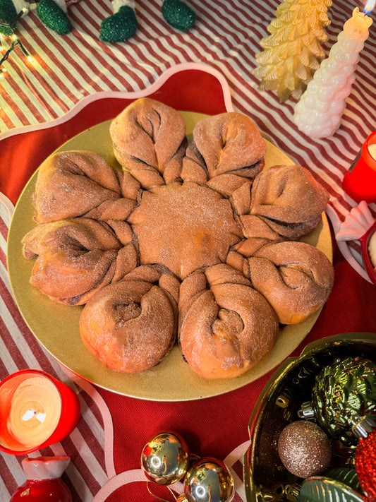 Giant Vegan Cinnamon Swirl