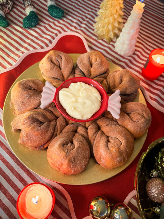 Giant Vegan Cinnamon Swirl