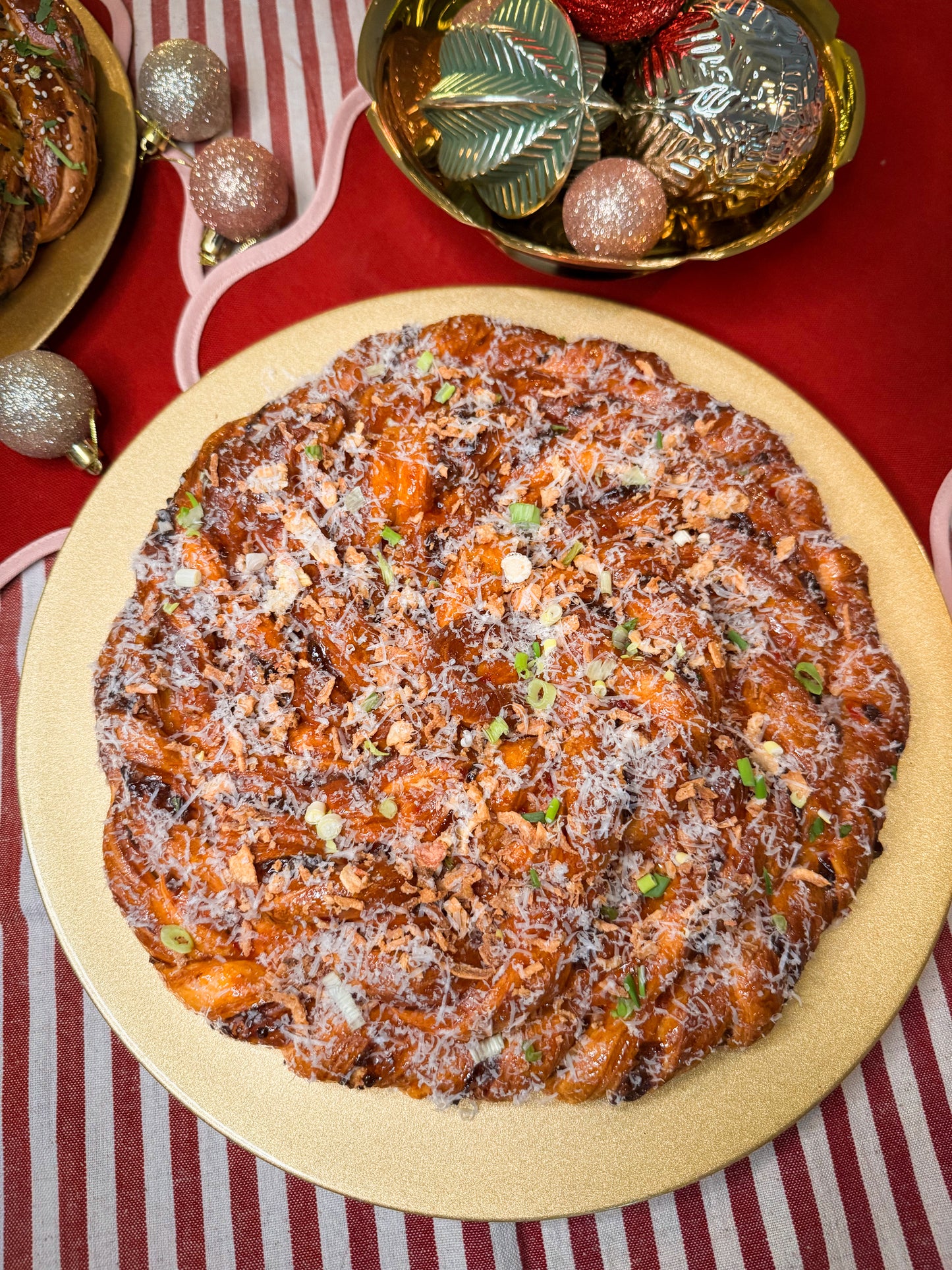 Giant Sweet Chilli and Cheese Roll