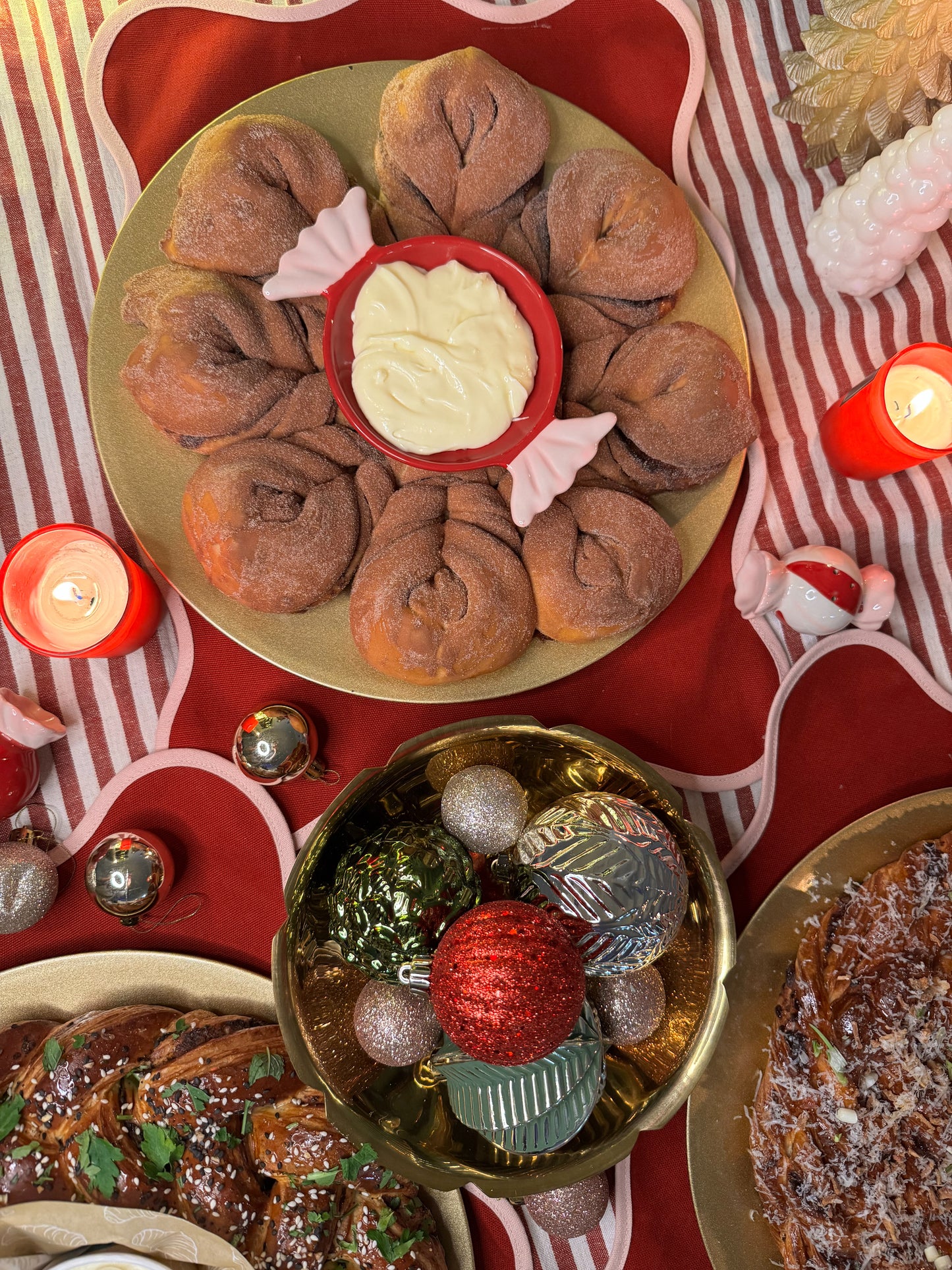 Giant Vegan Cinnamon Swirl