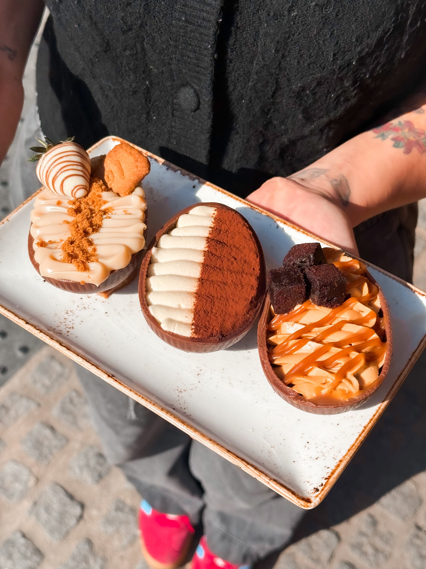 Loaded eggs: 3 for £25